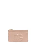 Dolce & Gabbana porte-monnaie zippé à logo DG - Tons neutres