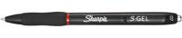 Sharpie S-gel roller, medium punt, rood