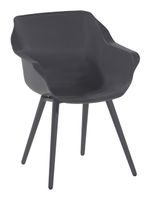 Hartman Tuinstoel 'Sophie Studio' met armleuning, kleur Antraciet