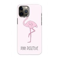 Pink positive: Volledig geprint iPhone 12 Hoesje