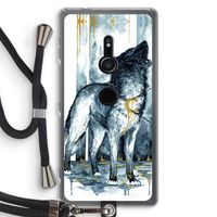 Bleeding Soul: Sony Xperia XZ2 Transparant Hoesje met koord