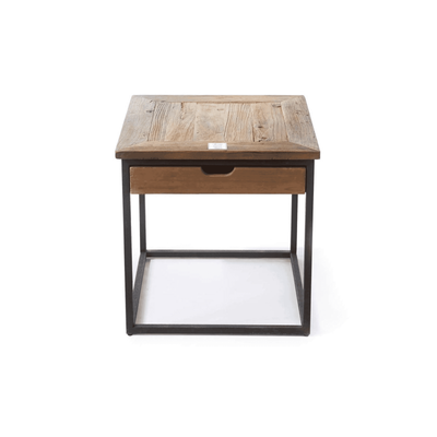 Rivièra Maison Bijzettafel 'Shelter Island' 55cm, met lade