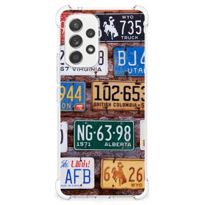 Samsung Galaxy A53 5G Anti-shock Hoesje met foto Kentekenplaten Samsung Galaxy A53 5G Anti-shock Hoesje met foto Kentekenplaten