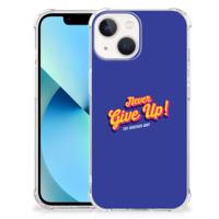 iPhone 13 mini Telefoonhoesje met tekst Never Give Up