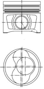 Kolbenschmidt Zuiger 40409600