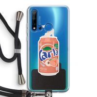 S(peach)less: Huawei P20 Lite (2019) Transparant Hoesje met koord
