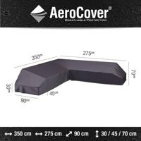 Loungeset platformhoes rechts 350x275x90xH30/45/70 cm - Aerocover
