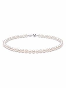 Yoko London collier Classic 8 mm en or 18ct orné de perles d'eau douce - Argent