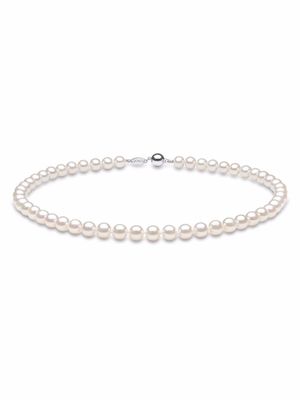 Yoko London collier Classic 8 mm en or 18ct orné de perles d'eau douce - Argent