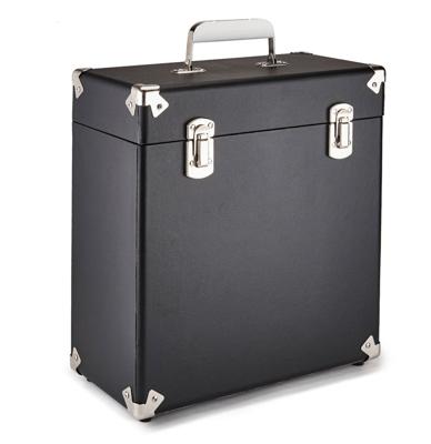 Vinyl 12" Platenkoffer GPO - Zwart