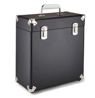 Vinyl 12" Platenkoffer GPO - Zwart