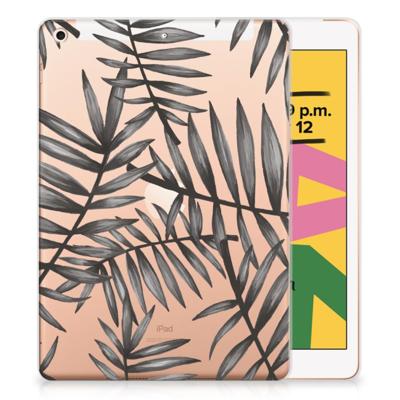Apple iPad 10.2 | iPad 10.2 (2020) | 10.2 (2021) | Siliconen hoesje | Leaves Grey Apple iPad 10.2 | iPad 10.2 (2020) | 10.2 (2021) | Siliconen hoesje | Leaves Grey
