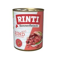 RINTI Kennerfleisch Beef - natvoer voor honden - 800g