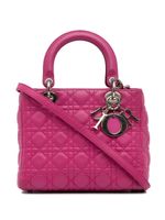 Christian Dior Pre-Owned sac à main Lady Dior médium (2012) - Rose Christian Dior Pre-Owned sac à main Lady Dior médium (2012) - Rose