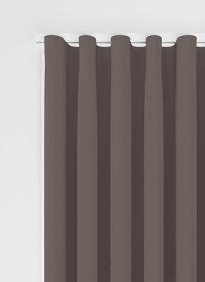 Fiji gordijn - Taupe met Wave plooi