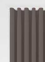 Fiji gordijn - Taupe met Wave plooi