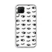 Eye pattern #2: Huawei P40 Lite Transparant Hoesje