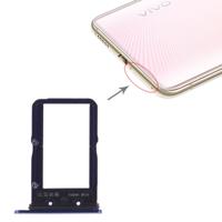 SIM-kaart lade + SIM-kaart lade voor vivo X27 (blauw)