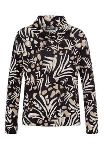 Frank Walder - Black Print Top col met print - Maat 38