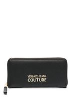 Versace Jeans Couture portefeuille à logo - Noir