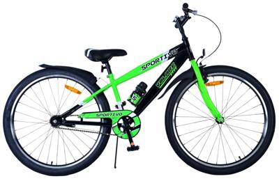 Volare Sportivo 26 Inch 33 cm Jongens Terugtraprem Groen/Zwart