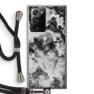 Onweer: Samsung Galaxy Note 20 Ultra / Note 20 Ultra 5G Transparant Hoesje met koord
