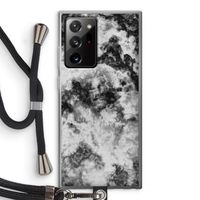 Onweer: Samsung Galaxy Note 20 Ultra / Note 20 Ultra 5G Transparant Hoesje met koord