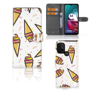 Motorola Moto G10 | G20 | G30 Book Cover Icecream