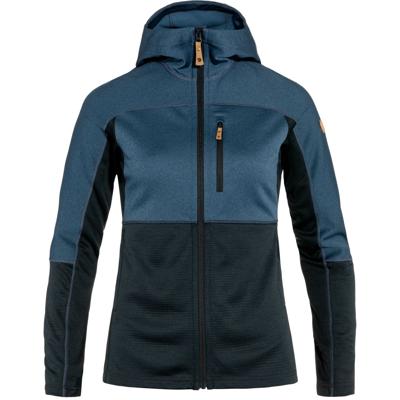 Fjallraven Abisko Trail Fleece Dames Dark Navy-Indigo Blue M