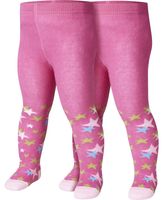 PLAYSHOES 499151/18/98/104 Panty & kous Roze, Wit - thumbnail