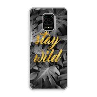 Stay wild: Xiaomi Redmi Note 10 Lite Transparant Hoesje