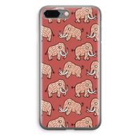 Mammoet: iPhone 8 Plus Transparant Hoesje