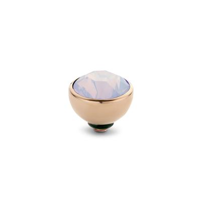 Melano Twisted Basic CZ Steentje Milk Pink | Rosé