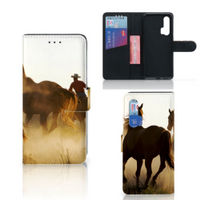 Honor 20 Pro Telefoonhoesje met Pasjes Design Cowboy - thumbnail