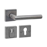 Intersteel AchterdeurbeslagsetJura vierkant RVS - 0034.405725 - thumbnail