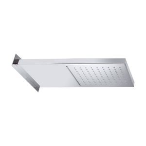 Regen douchekop Sapho Rechthoekig 50x20x3 cm Waterval Gepolijst RVS