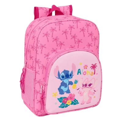Schoolrugzak Lilo & Stitch Chill Roze 32 x 38 x 12 cm