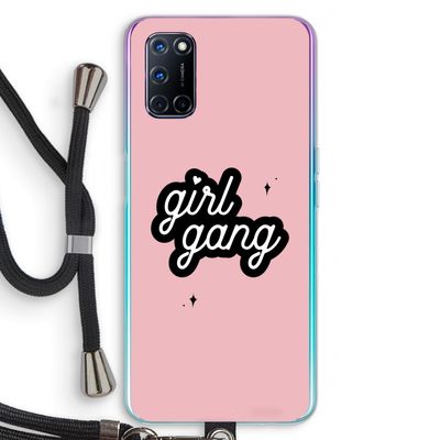 Girl Gang: Oppo A72 Transparant Hoesje met koord