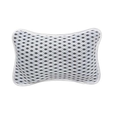 Badkussen Relax met anti-slip - wit - 24 x 15 x 7 cm