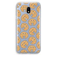 Croissant: Samsung Galaxy J3 (2017) Transparant Hoesje