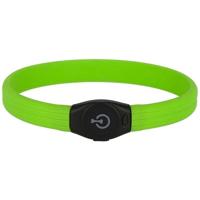 LED halsband - KERBL - Maxi Safe - 65 cm - 10 mm - Groen