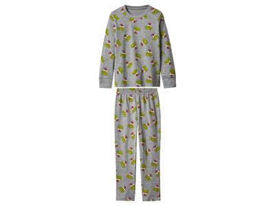 Kinder kerstpyjama The Grinch (Grijs, 122/128)