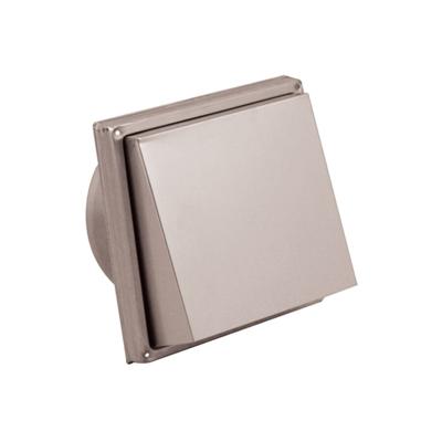 Nedco buitenrooster rvs schuine kap aansluitdiameter 150 mm