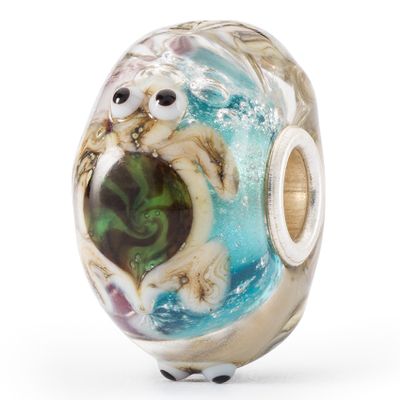 Trollbeads TGLBE-20375 Kraal Gestaag Tempo zilver-glas