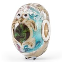 Trollbeads TGLBE-20375 Kraal Gestaag Tempo zilver-glas