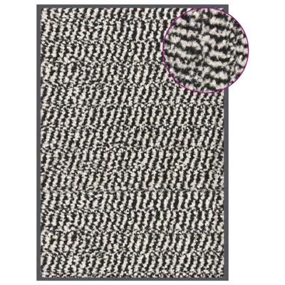 VidaXL Deurmat getuft 40x60 cm lichtbruin