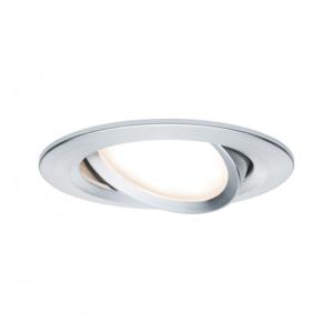 Paulmann 93902 Coin Slim LED-inbouwlamp LED LED vast ingebouwd 6 W Aluminium (geborsteld)