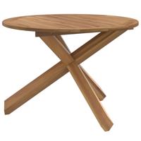 Tuintafel 109x74 cm massief teakhout
