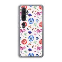 Bloemetjes: Xiaomi Mi Note 10 Transparant Hoesje