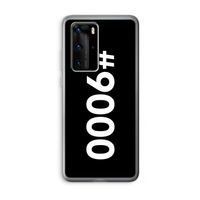 #9000: Huawei P40 Pro Transparant Hoesje